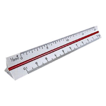 산키스 삼각스케일 SK-TS-10, 혼합 색상, 6개