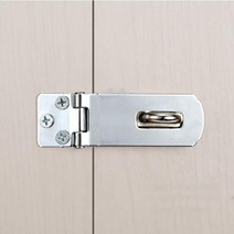 코텍 걸고리-대 K-884 잠금장치 시건장치 걸고리 문고리 방문 현관문 겉고리 침입 방지 자물쇠 열쇠 방범 고리, 1개