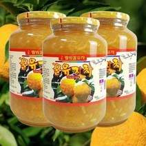 해풍고흥 수제 유자청 유자차 무첨가 2kg, 2kg x 3병, 3개