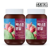 건강스토리 국내산 백년초 분말 200g X 2통, 2개, 없음