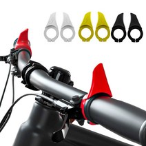 INBES 자전거 핸들바 뿔 그립 커버 핸들 보조 손잡이 바엔드 전동킥보드 바이크 MTB 용품, 블랙
