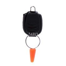 Baitcasting 릴 낚시 라인 홀더 버클 스토퍼 키퍼 클립 물고기 액세서리, 검은 색