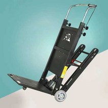 화물용 전동 계단 카트 구르마 핸드카 운반카, 블랙 48V72AH1000W