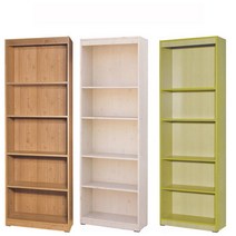 키높은 5단 600책장 아이방 서재 거실용 책진열장 사무실 폭좁은 인테리어, 워시