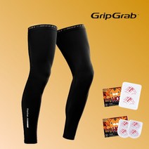 그립그랩 다리 보온용 발목토시 자전거 레그워머 방한용품 기모 워머, M (50-58cm)+후끈후끈 붙이는 핫팩+발 핫팩