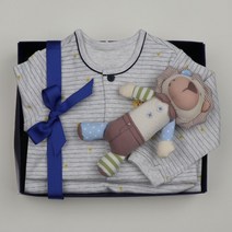 [압소바] (유아내의)마일로내의 레오막대딸랑이SET(2022FW) (3AXC103P4)