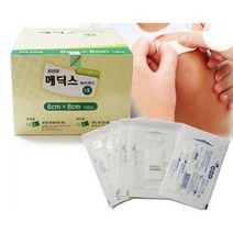 드레싱밴드 반창고 붕대 상처 메딕스밴드 3호 10x10cm 50매 큐앤큐
