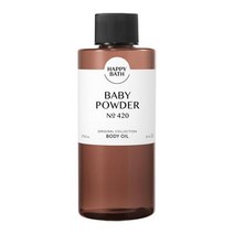 해피바스 오리지널 컬렉션 바디오일 베이비파우더 250ml