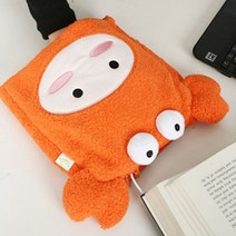 USB 에니멀 온열 마우스패드- 꽃게, run 오렌지꽃게