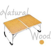 캠핑용 테이블 캠핑 접이식 행사용 우드 휴대용 롤테이블 미니 피크닉 가방 좌식 밥상, 화이트우드