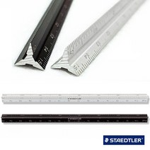 스테들러 삼각 스케일자 561 7 15cm 삼각스케일자, 실버, 1개