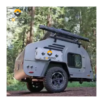 가족 캠핑카 텐트카 미니 트레일러 작은 눈물 판매, 기본