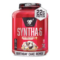 BSN 비에스엔 신타6 유청 단백질 버쓰데이 케이크 리믹스 2.07kg 웨이 Birthday, 1개