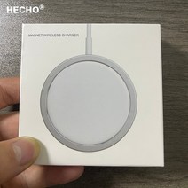 아이폰호환 15W Macsafe 맥세이프 무선 충전기 iPhone 14 13 12 11 Pro Max Apple AirPods XS XR 8 7 Plus, 01 With Bag 15W White