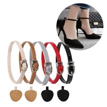 하이힐 구두 밴드 발목 고정 벗겨짐 방지 내맘대로 꾸미기 샌들 줄 스트랩, 하이힐BL05650실버