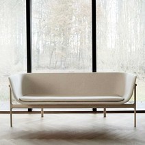 디자이너소파 거실 다이닝 체어 의류매장 소파 더블, 3인 벨기에 면 및 린넨 컬러선택