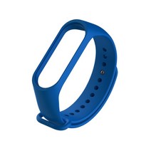 호환 Xiaomi Mi 7 6 5 4 3 팔찌 실리콘 손목 스트랩 MiBand band5 band6 Smartwatch 액세서리, 28 royal blue 23, 02 For Mi Band 5  6