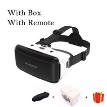 메타버스교육 스마트글라스 컴퓨터vr vr shinecon viar 가상 현실 안경 3d, 리모콘이 있는 상자 포함