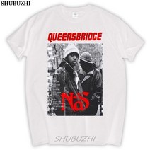 NAS 시놀로지나스 구축 서버Nas queensbridge t 셔츠 여름 남성 뜨거운 판매 o 목 100% 코 튼 남자 팬 탑, 02 WHITE_01 XS