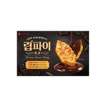 롯데 립파이 초코 단품 88g 사무실간식 자꾸만손이가는 영양만점 탕비실, 15개