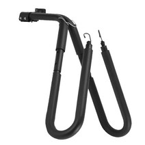 범용 자전거 오토바이 서핑 보드 캐리어 랙 carring 홀더 프레임 브래킷 스쿠터, 오토바이 블랙 용