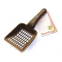 [스토어봄]펫모드 고양이 모래삽 다크 브라운, 단일속성