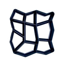 정원용 경로 바닥 금형 사용 diy 수동 포장 금형 시멘트 콘크리트 벽돌 스테핑 블록 포장 건물 만들기, B형