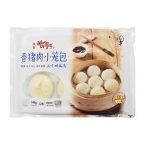 [수연중국식품] 중국만두 라화쿵부 돼지고기 샤오룽바오 고기 빠오즈, 240g, 1팩