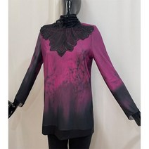 파올라 그라데이션 모티브 블라우스 A213BL0060