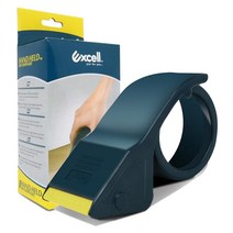 EXCELL 프리미엄 박스 테이프 커터기 HET-2508, 혼합 색상, 10개