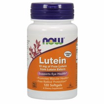 나우푸드 루테인 10mg 120정 NOW Food Lutein Zeaxanthin