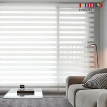 한샘(생활) [한샘윈도우][BLACKLABEL] 맞춤 브러쉬 콤비 블라인드