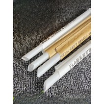 실리콘 빨대 친화적 일회용 대형 환경 두꺼운 밀크티, 고온 내성 백서 23x1.2 튜브 2000pcs