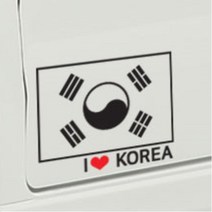 자동차 태극기 나라사랑 데칼스티커 셀프튜닝 차량스티커 20대남성 첫차선물 30대남성, 1개, 대형 그레이