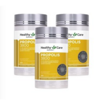 헬씨 케어 울트라 프리미엄 프로폴리스 3800mg 200 캡슐 X 3개, 1세트