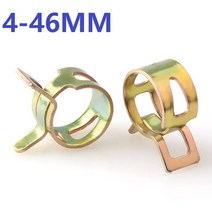 조인트 클램프 10 pcs4mm-37mm 연료 스프링 클립 진공 실리콘 호스 클램프 자동차 오일 워터 파이프, 19 14mm 10pcs