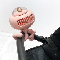 리브아워 츄곰 우주선 핸디 유모차 무선 문어발 아기 선풍기, N01.화이트