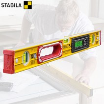 스타빌라 196-2 ELECTRONIC LED디지털수평기 STABILA 수평자 수평대 수평계 알루미늄수평, 400mm