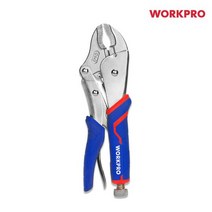 워크프로 고급형 곡선 바이스 플라이어 180mm, 1개