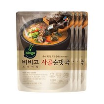 비비고 사골곰탕 500g 18개, 비비고 순댓국 460g 4개