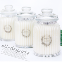 올데이 (대용량 향초) 완캔 할수있어 소이캔들 1000ml, 1개, E.안티오더-클린에어