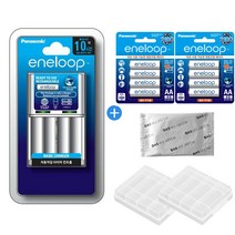 에네루프 BQ-CC51 충전기 + 에네루프 AA AAA 충전지 세트 사은품증정, 에네루프 CC51충전기+ AA 8알(큰거)+사은품