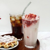 홈카페 인기만점 이쁜 유리컵세트, 6개, 샤인글라스 370ml