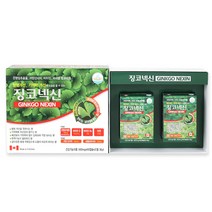 징코넥신 캐나다산 60캡슐 2개월분 기억력 혈행개선