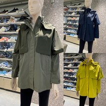 네파 21S/S 갓성비상품!!이월특가! 여성용 중기장의 방수원단 네쎄 하이브리드 자켓 7H20642