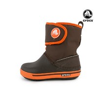 [크록스] 크록밴드 2.5 거스트 부츠 키즈 에스프레소/오렌지 (CROCS CROCBAND