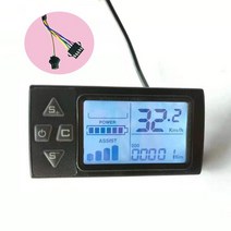 속도계 전기 자전거 키트용 FOCAN LCD 디스플레이 스쿠터 24V 36V 48V S861 S850 S865 EN06 S866 SW900, 5.FCS861