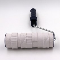 로라대 도배용롤러 페인트롤러대 로러 페인트롤러 페인트롤러봉 무늬로라 도배로라 도배롤러 시멘트 8인용 핸들 모조 벽돌 패턴이있는 콘크리트 질감 롤러 벽 장식용 엠보싱 롤러 43