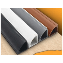 석고코너비드 ㄷ자 졸대 PVC 내부 장식 코너 테이프, 10미터그룹 커피 색상 H30