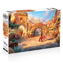 DIY 직소퍼즐 킨케이드 라푼젤 태양의 광장 500피스 직소 퍼즐 판 디즈니 집콕놀이 드림컬렉션 diy, 쿠팡쪼아유마켓 본상품선택, 쿠팡쪼아유마켓 단품_500PCS, 쿠팡쪼아유마켓 본상품선택